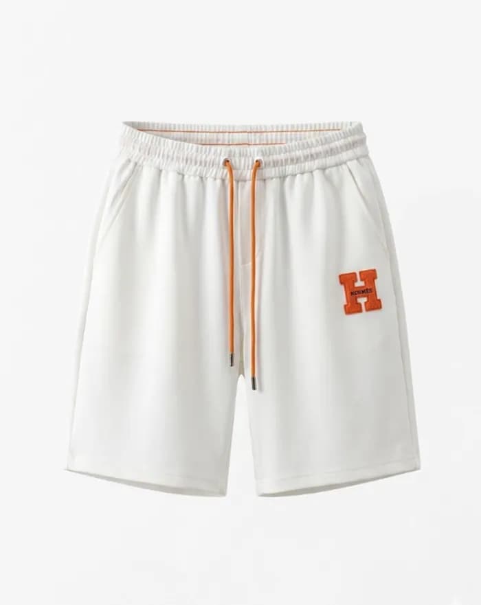에르메스 남성 베이지 반바지 - Hermes Mens Beige Half-pants - h… - 1