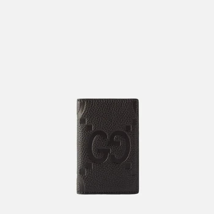 구찌 남성 점보 GG 카드홀더 【매장-100만원대】 - Gucci Mens Black Ca… - 1