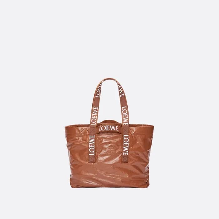 로에베 남/녀 페이퍼 카프스킨 폴드 토트백 【매장-260만원대】 - Loewe Unisex… - 1