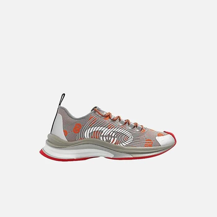 구찌 남/녀 그레이 런 스니커즈 【매장-130만원대】 - Gucci Unisex Gray … - 1