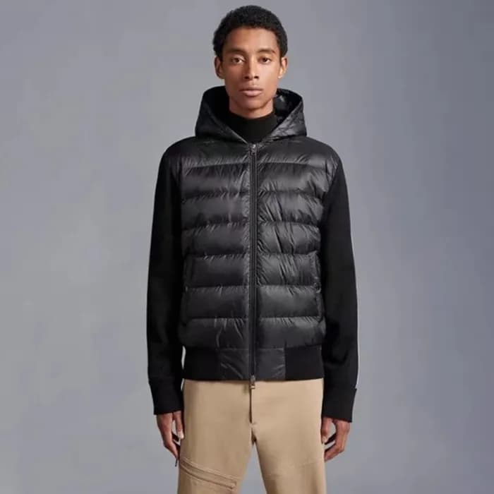몽클레어 남성 블랙 다운 자켓 - Moncler Mens Black Down Jackets… - 1