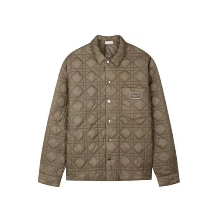 디올 남성 카키 다운 자켓 - Dior Mens Khaki Down Jackets - di… - 1