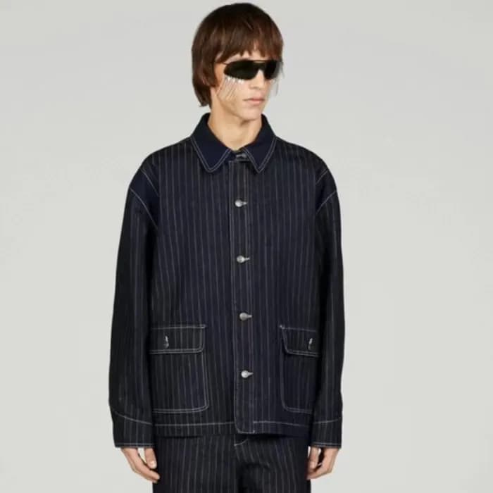 구찌 남성 캐쥬얼 네이비 자켓 - Gucci Mens Navy Jackets - gu101… - 1