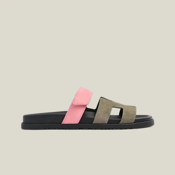 에르메스 여성 시프레 샌들 【매장-200만원대】 - Hermes Womens Khaki S… - 1