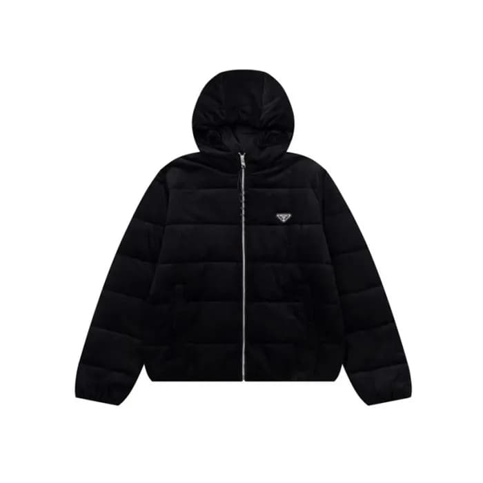 프라다 남성 블랙 다운 자켓 - Prada Mens Black Jackets - pr776… - 1