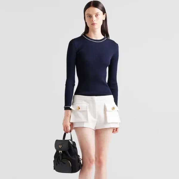 프라다 여성 블랙 토트백 - Prada Womens Black Tote Bag - pr78… - 1
