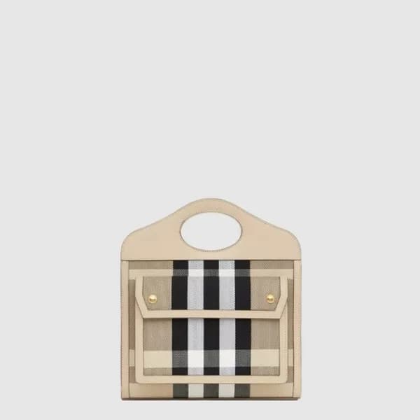 버버리 여성 미니 포켓 백 - Burberry Womens Mini Pocket Bag -… - 1