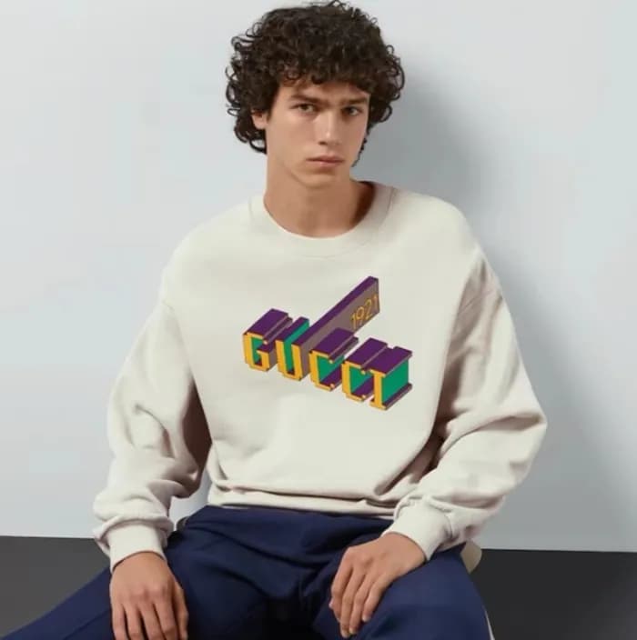 구찌 남성 베이직 화이트 맨투맨 - Gucci Mens White Tshirts - guc… - 1