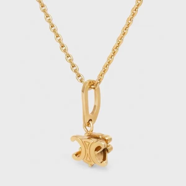 셀린느 여성 골드 목걸이 - Celine Womens Gold Necklace- acc18… - 1