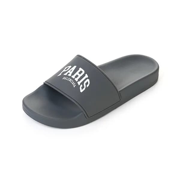 발렌시아가 남/녀 그레이 슬리퍼 - Balenciaga Unisex Gray Slipper… - 1