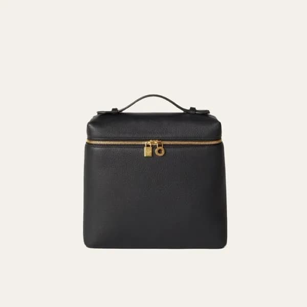 로로피아나 여성 블랙 백팩 - Loro Piana Womens Black Backpack … - 1