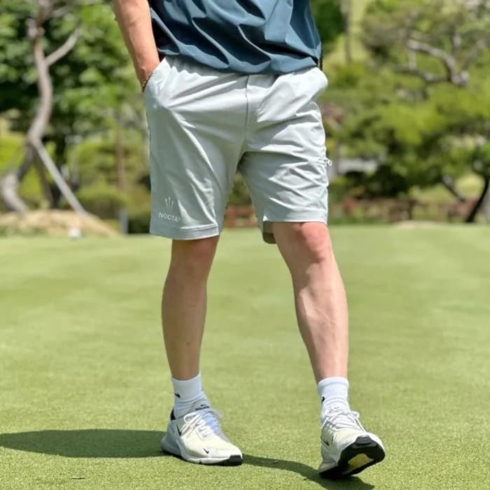 [NIKE × NOCTA] 녹타×나이키 남성 골프 숏슬리브 크루넥 & 쇼츠 팬츠 세트 - … - 1