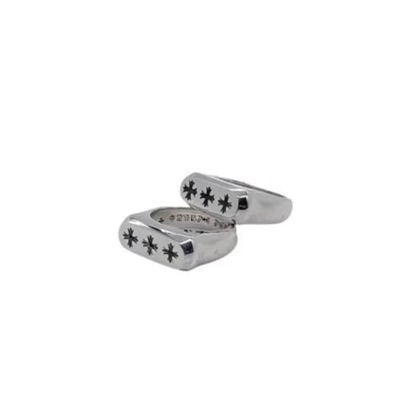 크롬하츠 남/녀 실버 반지 - Chrome Hearts Unisex Silver Ring …