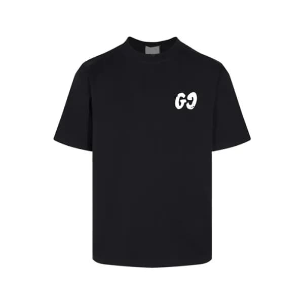 구찌 남성 블랙 반팔 티셔츠 - Gucci Mens Black Tshirts - guc10… - 1