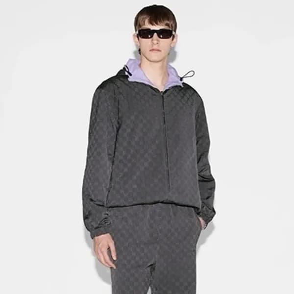 구찌 남성 양면 후드 자켓 - Gucci Mens Hoodie Jackets - guc24… - 1
