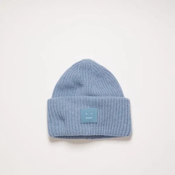 아크네 여성 블루 비니 - Acne Womens Blue Beanie - acc2349x - 1