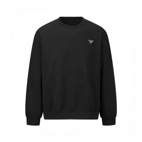 프라다 남성 블랙 맨투맨 - Prada Mens Black Tshirt - prc2925x - 1