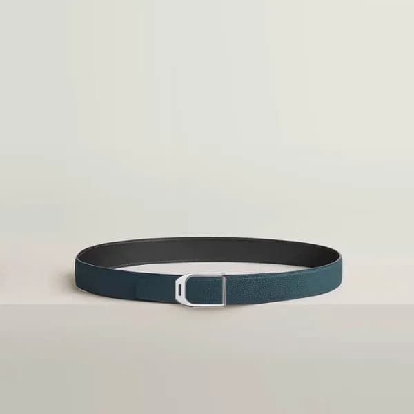 에르메스 남성 리버서블 자키 벨트 - Hermes Mens Jockey Reversible… - 1