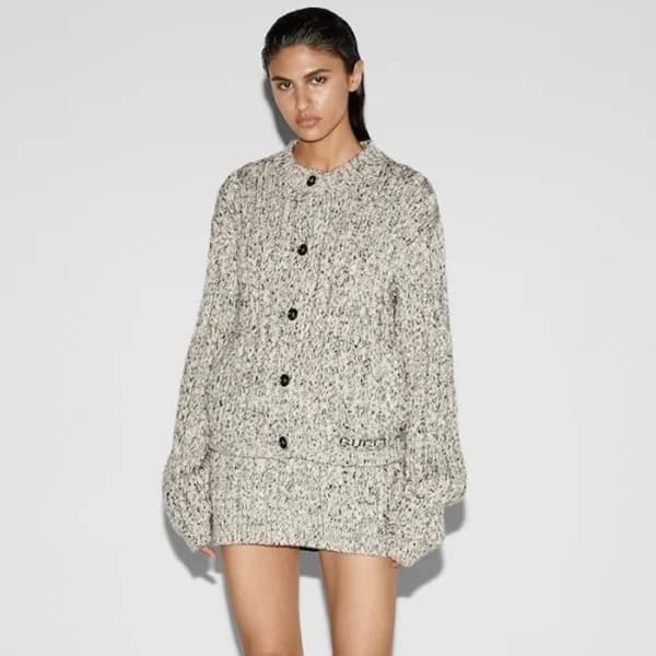 구찌 여성 브이넥 가디건 - Gucci Womens V-neck Cardigan - guc… - 1