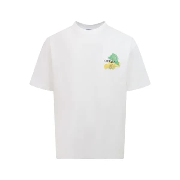 오프화이트 남성 라운드 반팔 티셔츠 - Off white Mens Round Tshirt … - 1