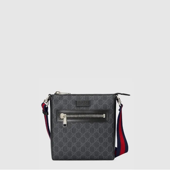 구찌 남성 GG 슈프림 크로스백 - Gucci Mens GG Supreme Crossbod… - 1