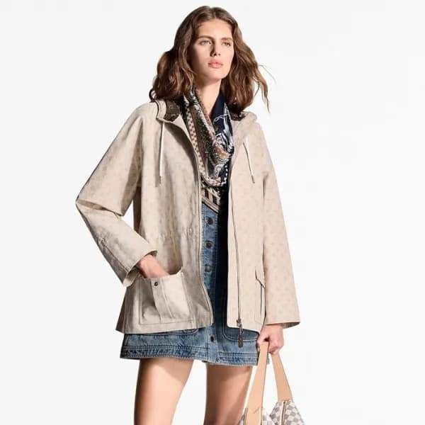 루이비통 여성 모노그램 후디드 파카 - Louis vuitton Womens Monogra… - 1