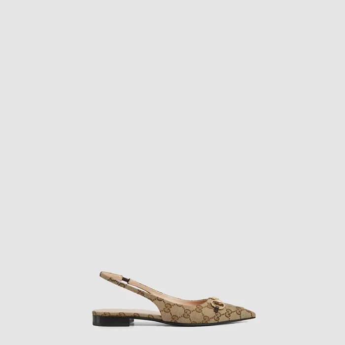 구찌 여성 홀스빗 플랫 슈즈 - Gucci Womens Horsebit Flat Shoes… - 1