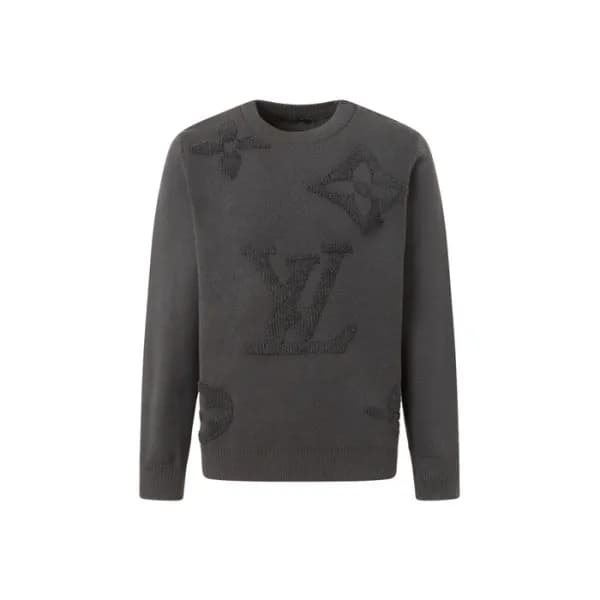 루이비통 남성 라운드 스웨터 - Louis vuitton Mens Round Sweater… - 1