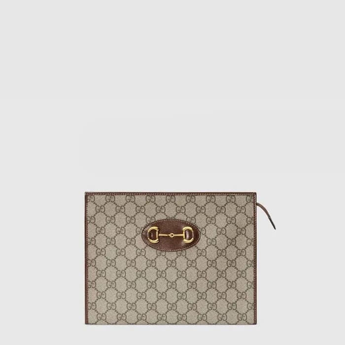 구찌 남/녀 GG 파우치 - Gucci Unisex GG Pouch - gub12030x - 1