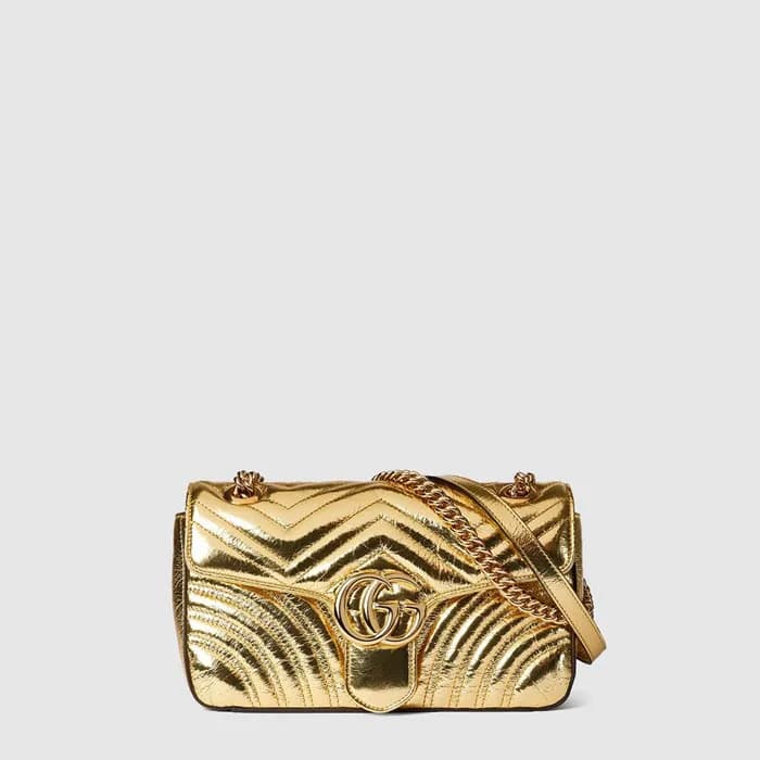 구찌 여성 GG 마몽 스몰 숄더백 - Gucci Womens GG Marmont Small… - 1