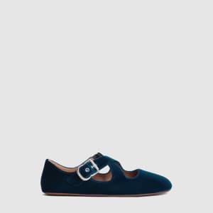 알라이아 여성 발레 플랫슈즈 - Alaia Womens Criss Cross Ballet …