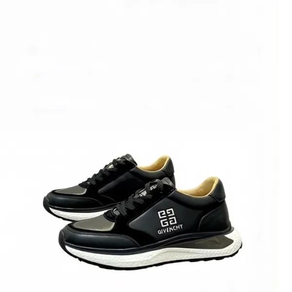지방시 남성 레더 스니커즈 - Givenchy Mens Leather Sneakers - … - 1