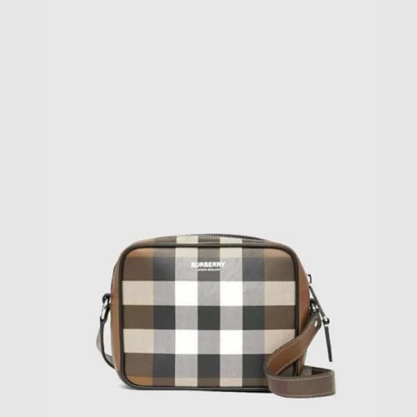 버버리 여성 체크 프린트 크로스 백 - Burberry Womens Check Print … - 1