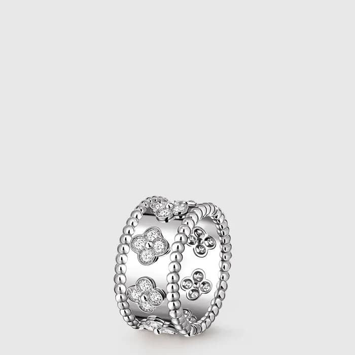 반클리프 아펠 여성 뻬를리 클로버 링 - Van Cleef & Arpels Womens P… - 1
