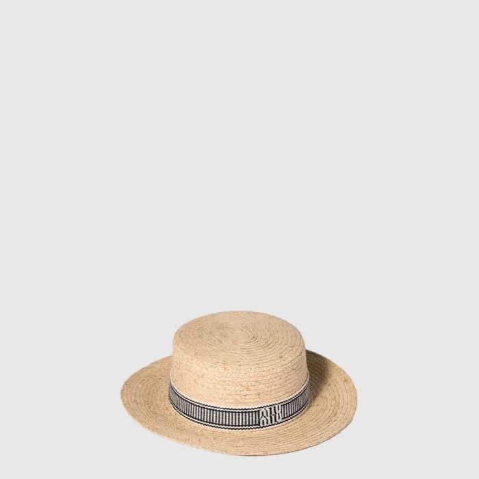 샤넬 여성 라피아 햇 - Chanel Womens Raffia Hat - acc10554x - 1