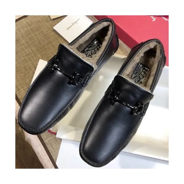 FERRAGAMO 2018 MENS U-TIP LEATHER LOAFER - 페레가모 남… - 1