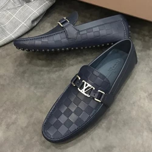 LOUIS VUITTON 2018 MENS STRAP LEATHER LOAFER - 루이… - 1