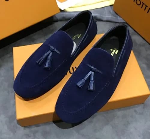 2018/19 LOUIS VUITTON MENS TASSLE LEATHER LOAFER … - 1