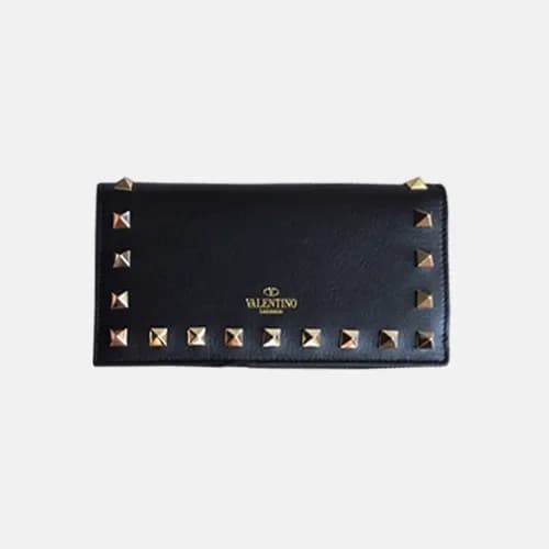 Valentino 2018 Rockstud Leather Wallet - 발렌티노 신상 락…
