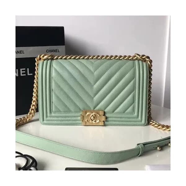 Chanel Leboy Chain Shoulder Bag,25CM - 샤넬 르보이 체인 숄… - 1