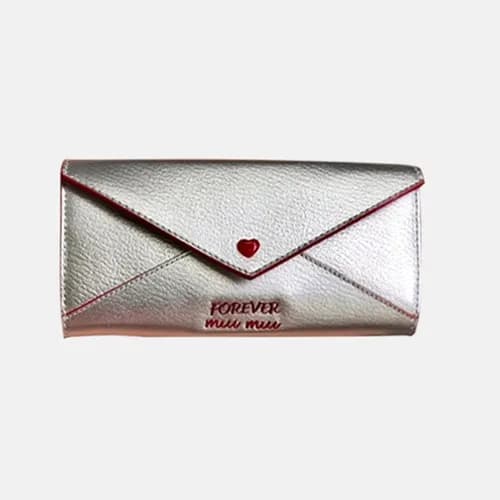 MiuMiu 2018 Ladies Madras Flap Long Purse 5MH379 -… - 1