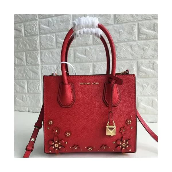Michael Kors Leather Tote Shoulder Bag, 22CM - 마이클… - 1