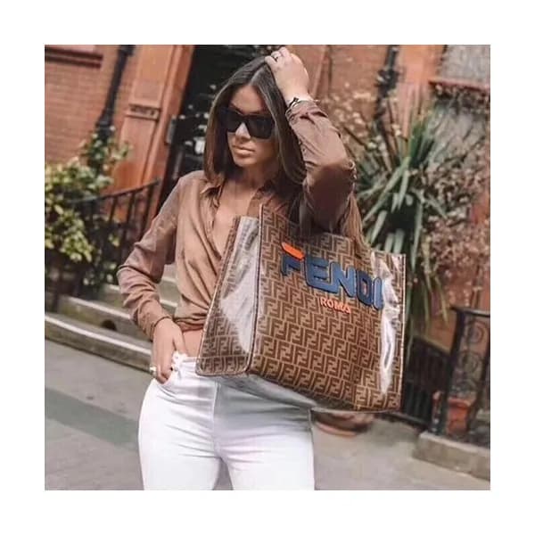 Fendi Women Tote Shopper Bag ,38CM - 펜디 여성용 토트 쇼퍼백… - 1