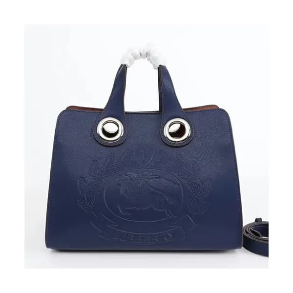 Burberry Leather Tote Shoulder Bag, 35cm - 버버리 레더… - 1