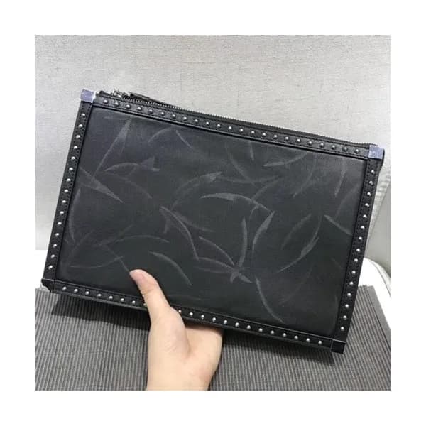 Valentino 2018 Leather Clutch Bag ,30CM - 발렌티노 201… - 1