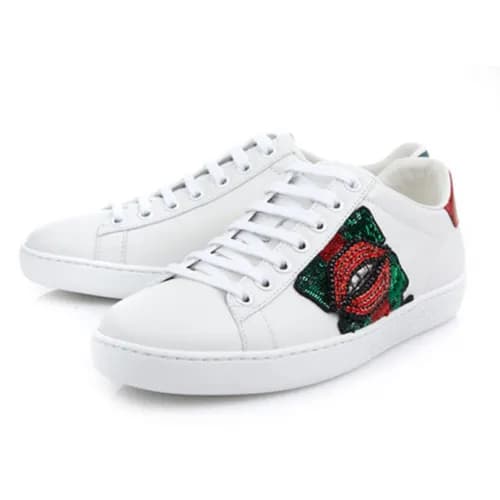 Gucci 2018 Crystal Lip Ace Sneakers - 구찌 크리스탈 립 에이… - 1