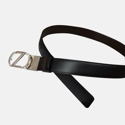 Eremengido Zena 2019 Mens Both-sides Leather Belt … - 1
