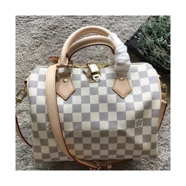 Louis Vuitton Speedy MonogramTote Shoulder Bag,25c… - 1