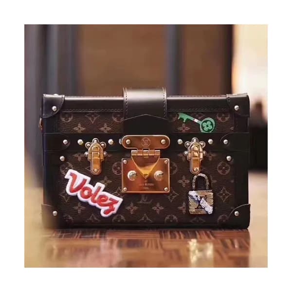 Louis Vuitton Monogram Petite Malle Shoulder Bag,1… - 1