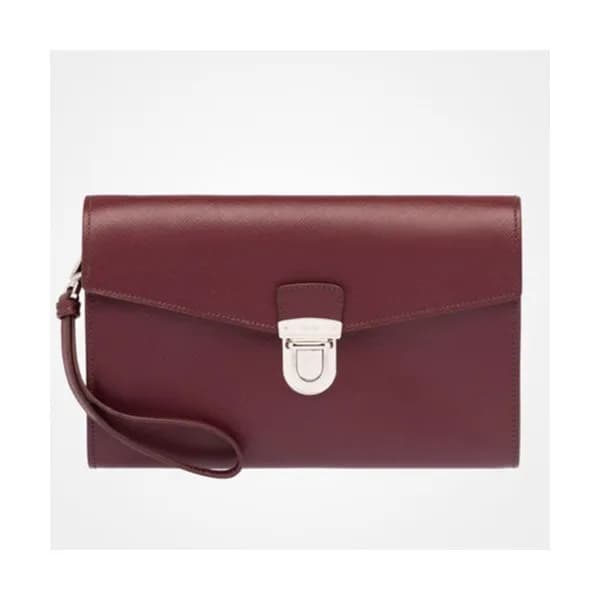 Prada Saffiano Mens Clutch Bag ,24CM - 프라다 사피아노 남성…